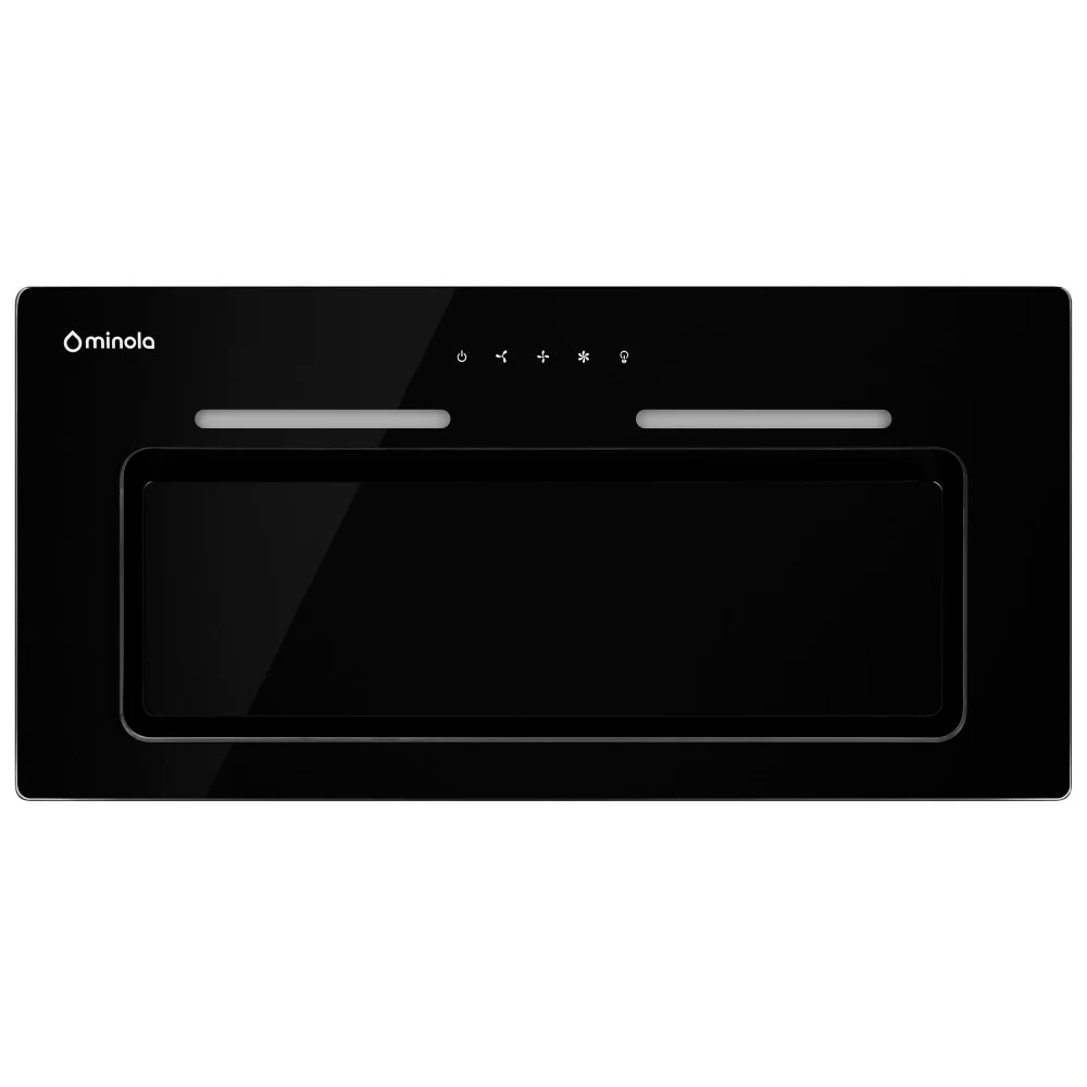 Вытяжка полновстраиваемая Minola HBI 6673 BL GLASS 1000 LED Line