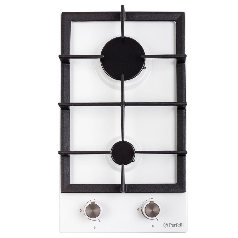 Варильна поверхня газова Domino на металі PERFELLI HGM 31424 WH
