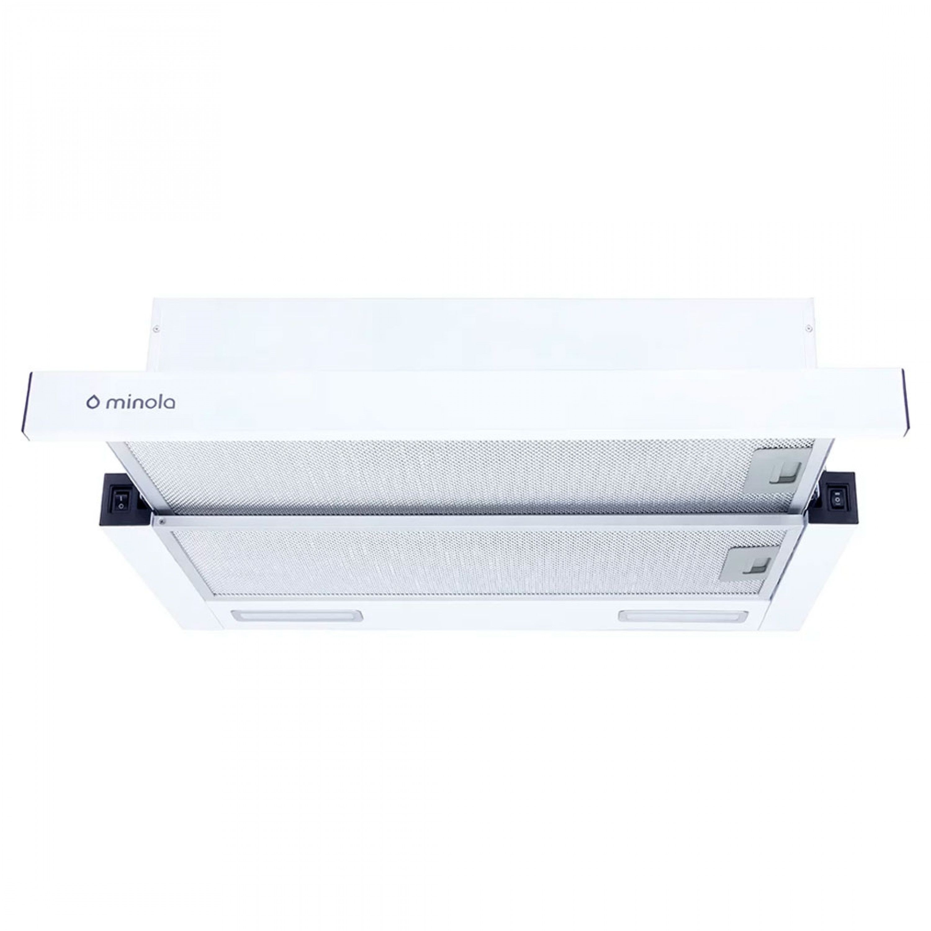 Вытяжка телескопическая Minola HTL 6615 WH 1000 LED