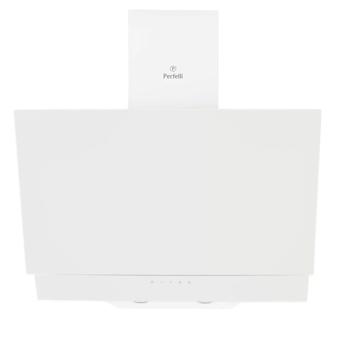 Витяжка декоративна похила Perfelli DNS 6452 D 850 WH LED