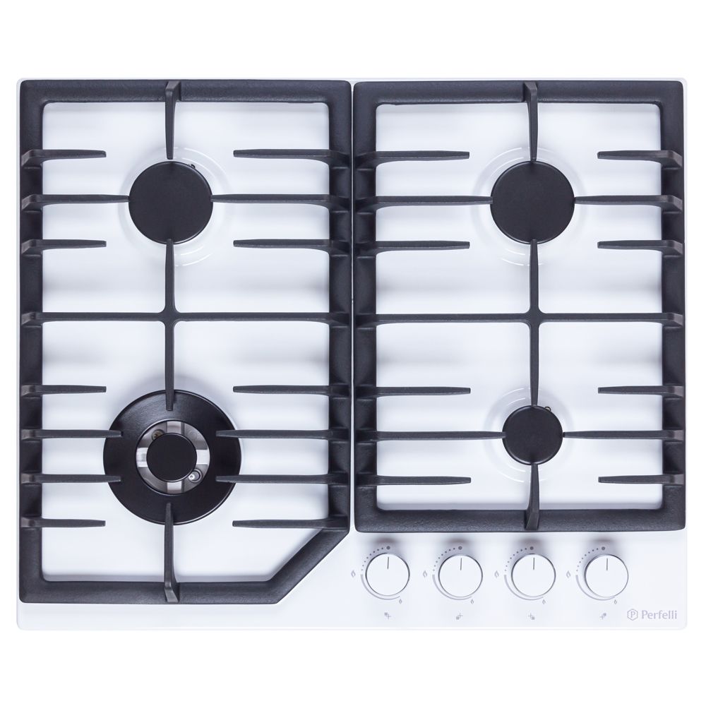Варильна поверхня газова на металі PERFELLI HGM 61694 WH