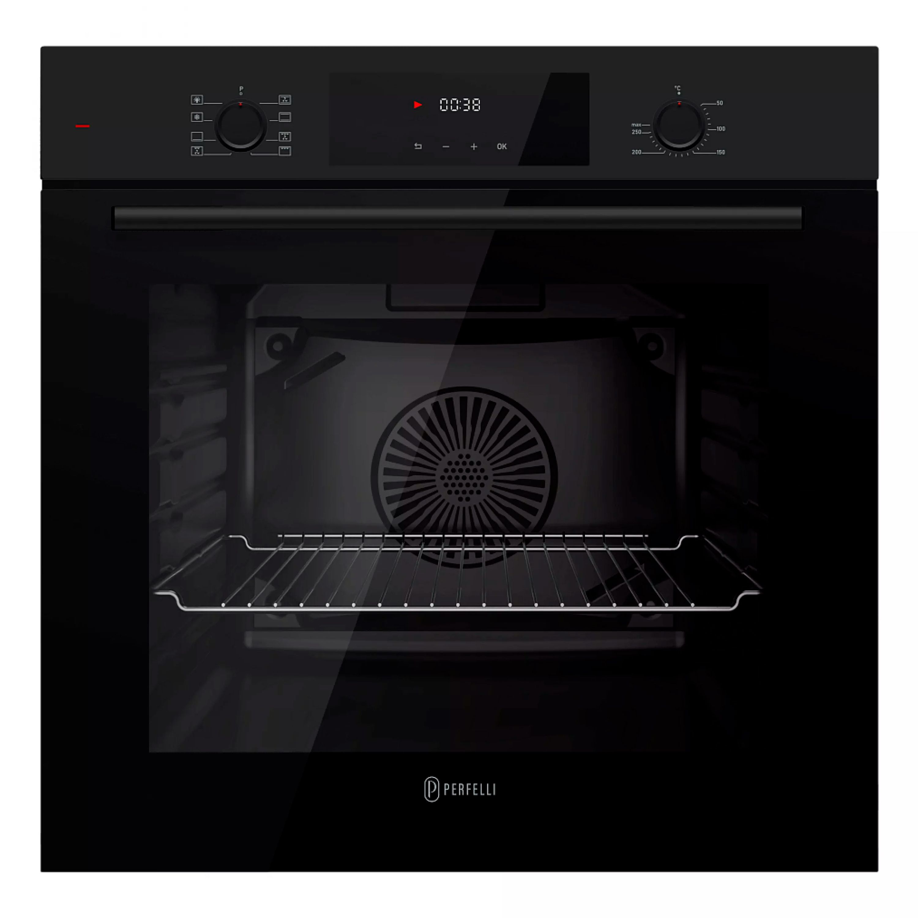 Духова шафа електрична PERFELLI PRIME 6D8 NERO