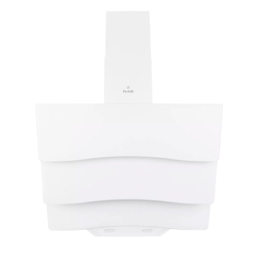 Витяжка декоративна похила Perfelli DNS 6482 D 850 WH LED
