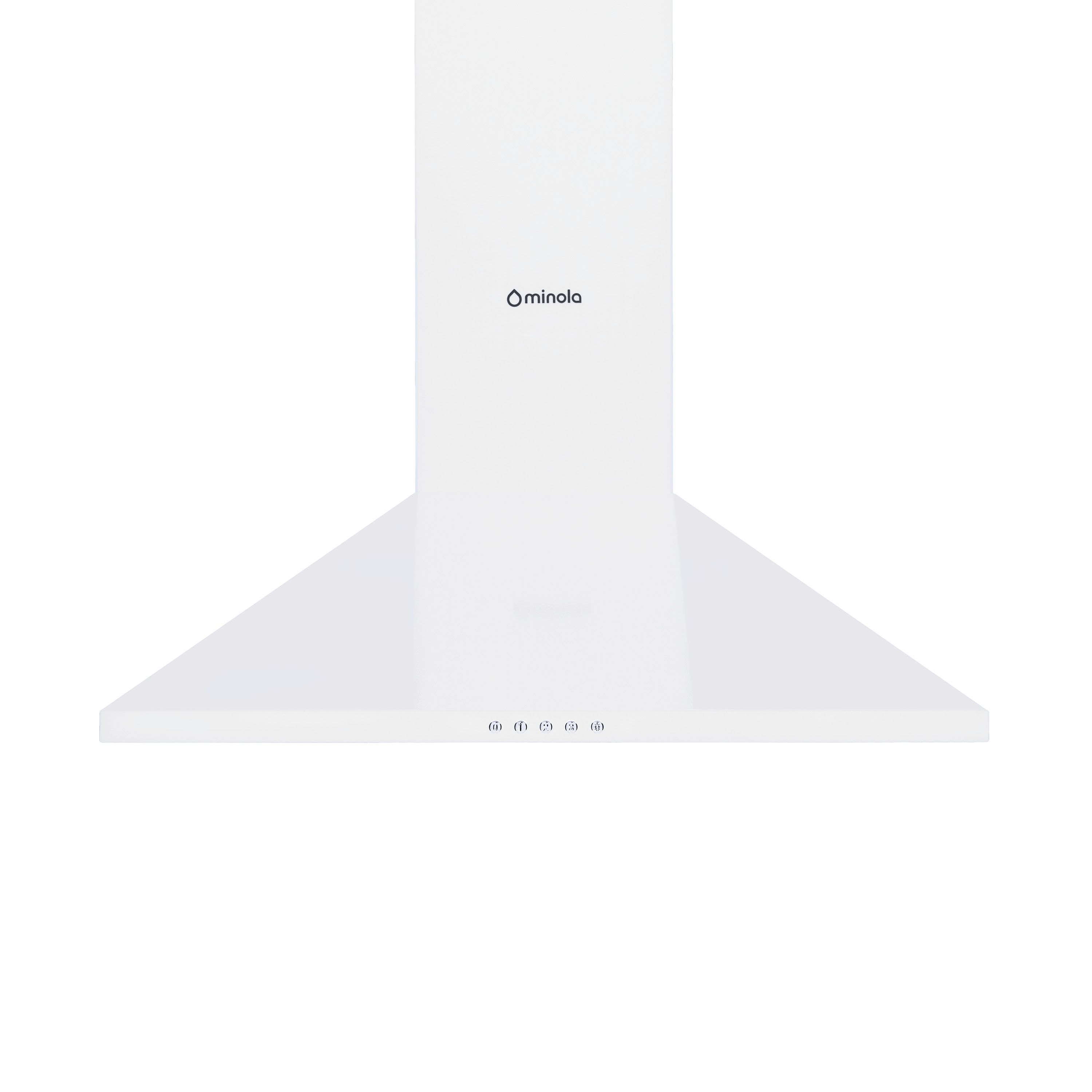 Вытяжка купольная Minola HK 6214 WH 700 LED