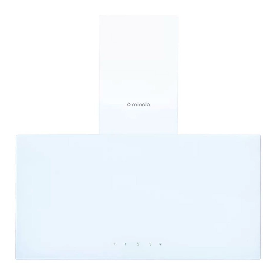 Витяжка декоративна похила Minola HVS 6744 WH 1100 LED
