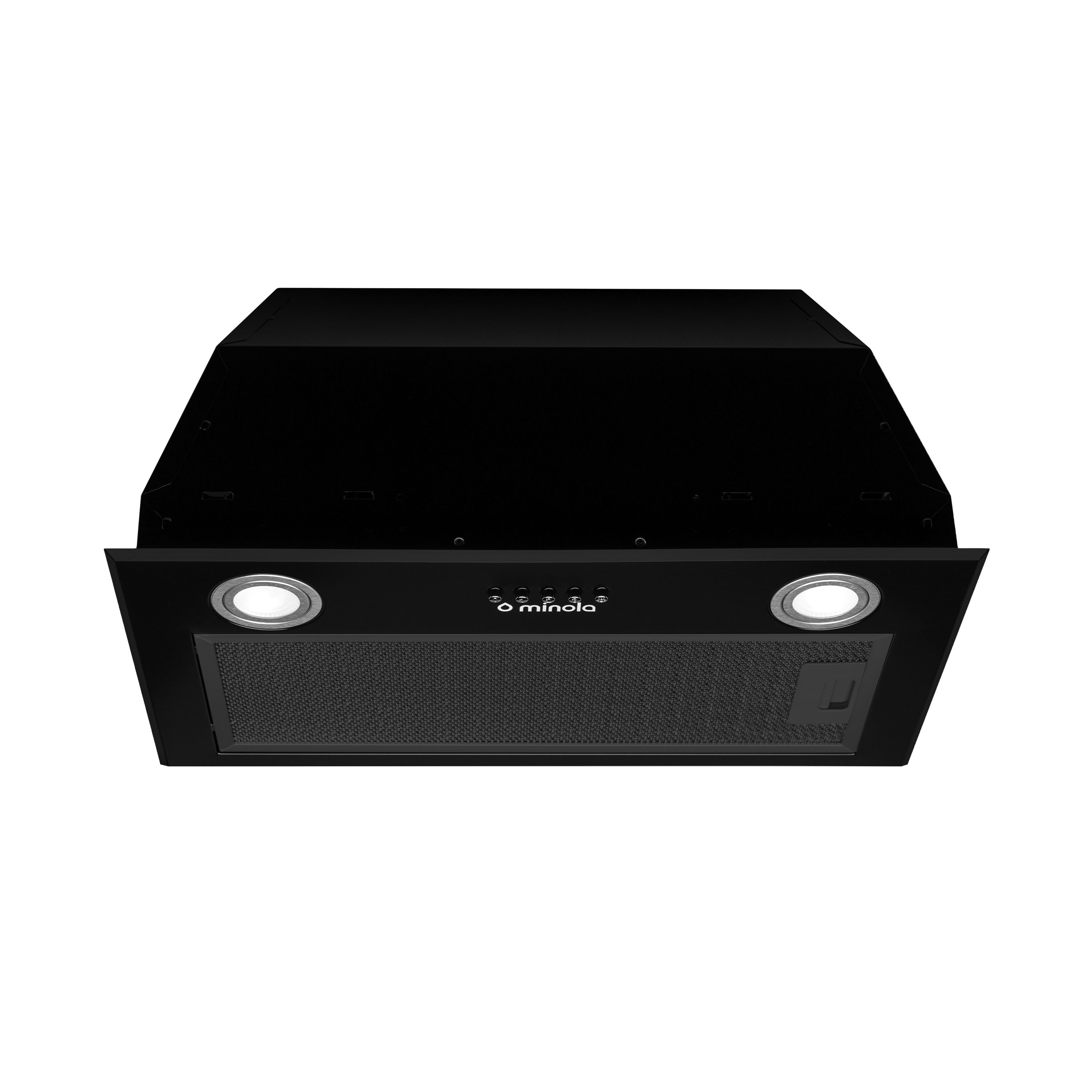 Вытяжка полновстраиваемая Minola HBI 5722 BLF 1200 LED
