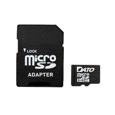microSDHC DATO 4Gb class 4 (adapter SD) - изображение 1