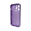Чохол для смартфона AG Glass Matt Frame Color Logo for Apple iPhone 14 Pro Light Purple (Light Purple)- № 2