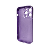 Чохол для смартфона AG Glass Matt Frame Color Logo for Apple iPhone 14 Pro Light Purple (Цвет Light Purple) - фото № 2
