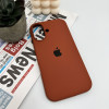 Чохол для смартфона Silicone Full Case AA Open Cam for Apple iPhone 16 42,Saddle Brown (Saddle-Brown)- № 4