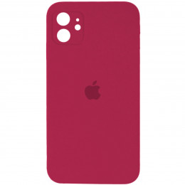 Чохол для смартфона Silicone Full Case AA Camera Protect for Apple iPhone 11 35,Maroon