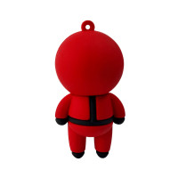 Флеш-накопичувач Wibrand USB 2.0 Squid Game 16Gb Red (Цвет 7070) - фото № 5