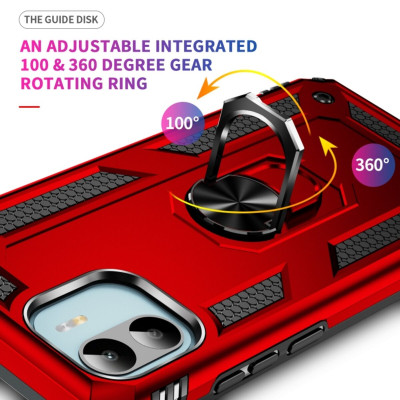 Чохол для смартфона Cosmic Robot Ring for Xiaomi Redmi A1/A2 Red (RobotXA1Red) - изображение 6