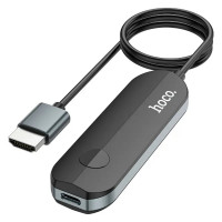 Кабель-перехiдник HOCO UA23 Flowing wireless display adapter(iP version) Black (Колір 7073), Атикул k33088 |  купить на VILKI.NET - фото № 1