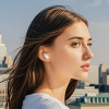 Бездротові навушники HOCO EQ20 Rhyme true wireless ANC+ENC noise reduction BT headset Milky White (Milky-White)- № 4