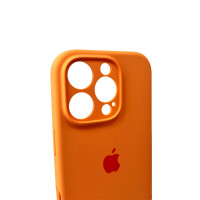 Чохол для смартфона Silicone Full Case AA Camera Protect for Apple iPhone 16 Pro Max 34,Papaya (Колір Papaya) - фото № 5