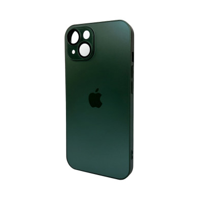 Чохол для смартфона AG Glass Matt Frame Color Logo for Apple iPhone 14 Cangling Green - зображення 1