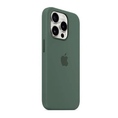 Чохол для смартфона Silicone Full Case AAA MagSafe IC for iPhone 15 Pro Max Green - зображення 2