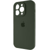 Чохол для смартфона Silicone Full Case AA Camera Protect for Apple iPhone 16 Pro 40,Atrovirens (Atrovirens)- № 3
