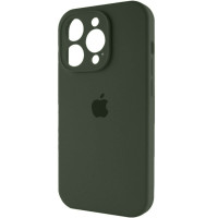 Чохол для смартфона Silicone Full Case AA Camera Protect for Apple iPhone 16 Pro 40,Atrovirens (Колір Atrovirens) - фото № 3