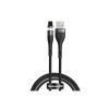 Кабель Baseus Zinc Magnetic Safe Fast Charging Data Cable USB to Type-C 3A 1m Gray+Black