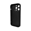 Чохол для смартфона AG Glass Matt Frame Color Logo for Apple iPhone 14 Pro Graphite Black (Graphite Black)- № 2