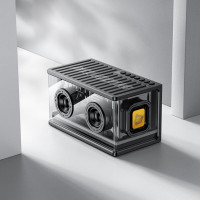 Портативна колонка HOCO BS62 Flash cold energy 2.1 desktop BT speaker Black (Колір 7073) - фото № 8