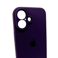 Чохол для смартфона Silicone Full Case AA Camera Protect for Apple iPhone 16 59,Berry Purple (Колір Berry Purple) - фото № 6