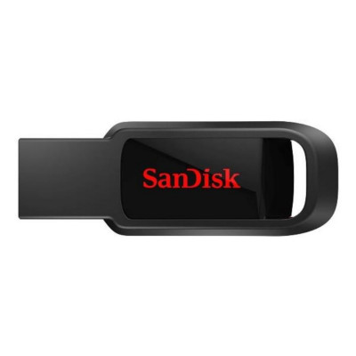 Flash SanDisk USB 2.0 Cruzer Spark 64Gb Black/Red - зображення 1