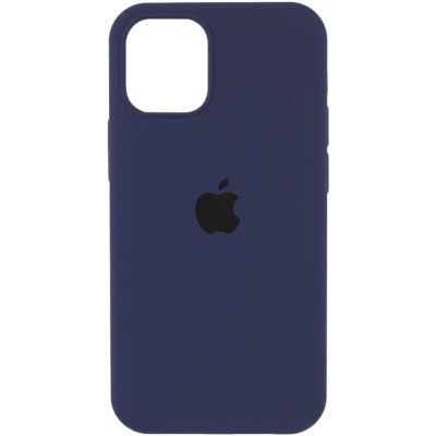 Чохол для смартфона Silicone Full Case AA Open Cam for Apple iPhone 15 7,Dark Blue - изображение 1