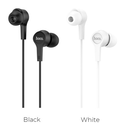 Навушники HOCO M50 Daintiness universal earphones with mic Black (6957531091943) - зображення 3