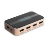 Сплітер Vention 1 In 4 Out HDMI Splitter 4K@30Hz Gold Aluminum Alloy Type EU Standard (ACCG0-EU) k47976 - № 1 Сплітер Vention 1 In 4 Out HDMI Splitter 4K@30Hz Gold Aluminum Alloy Type EU Standard (ACCG0-EU) Vention - № 1