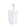 Зовнішній акумулятор REMAX Chinen Series 22.5W  PD+QC  Multi-compatible Fast Charging Power Bank with LED Light  80000mAh RPP-291 White (White)- № 2