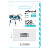 Флеш-накопичувач Wibrand USB 3.2 Gen1 Ant 128GB Silver (Серый)- № 2