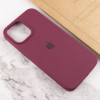 Чохол для смартфона Silicone Full Case AA Open Cam for Apple iPhone 15 47,Plum - изображение 2