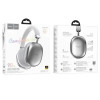 Бездротові навушники HOCO W35 Max Joy BT headphones Silver (Срібний)- № 4