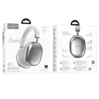 Бездротові навушники HOCO W35 Max Joy BT headphones Silver (Колір Срібний) - фото № 4