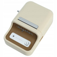 Термопринтер для друку наклейок NIIMBOT B21S White (Колір Cream) - фото № 2