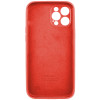 Чохол для смартфона Silicone Full Case AA Camera Protect for Apple iPhone 12 Pro 18,Peach - изображение 2