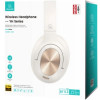 Навушники USAMS-YH21 Wireless Headphone-- YH Series BT5.3 beige - зображення 4