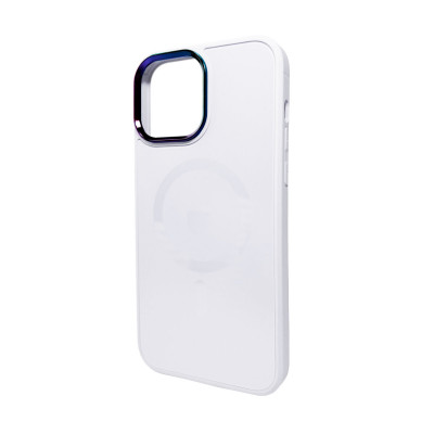 Чохол для смартфона AG Glass Sapphire MagSafe Logo for Apple iPhone 15 Pro White (AGSappiP15PWhite) - изображение 1