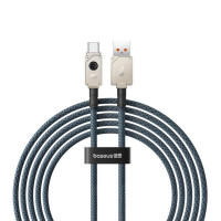 Кабель Baseus Unbreakable Series Fast Charging Data Cable USB to Type-C 100W 2m Stellar White (Цвет Stellar White) - фото № 5