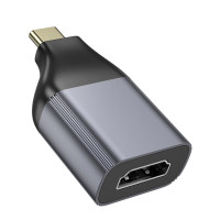 Перехідник HOCO UA33 Type-C to HDTV adapter Metal Gray (Колір Metal Gray) - фото № 3