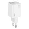 Мережевий зарядний пристрій HOCO N41 Almighty PD20W+QC3.0 charger White (7068)- № 3