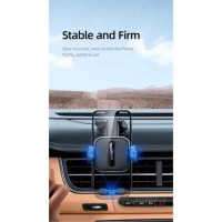Автотримач для телефона Usams US-ZJ072 Car Center Console Retractable Transparent Holder (Колір Черный) - фото № 5