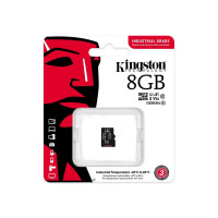microSDHC (UHS-1 U3) Kingston Industrial 8Gb class 10 V30 А1  - фото № 2