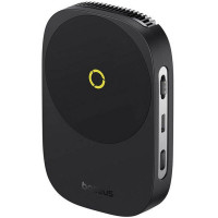 Бездротовий зарядний пристрій з кулером для мобільного Baseus MagPro II Series Ultra-Thin Magnetic Phone Cooler (with Wireless Charger) Cosmic Black (Цвет Black) - фото № 4