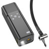 Автомобільний насос HOCO ZP7 Maddy portable smart air pump(5000mAh) Black - № 6