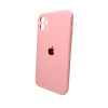 Чохол для смартфона Silicone Full Case AA Camera Protect for Apple iPhone 11 кругл 41,Pink