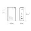 Мережевий зарядний пристрій Baseus GaN5 Pro Fast Charger 2C+U 140W EU White (With Superior Series Fast Charging Data Cable Type-C to Type-C 240W（48V/5 (White)- № 6